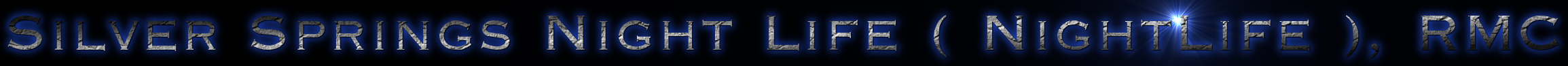 This is the Silber Spring, Maryland Night Life ( NightLife ), RMC logo -Your Silver Springs NightLife Entertainment Guide.